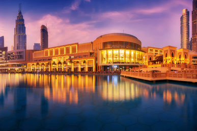 Dubai Mall je světově nejnavštěvovanější nákupní a rekreační destinací