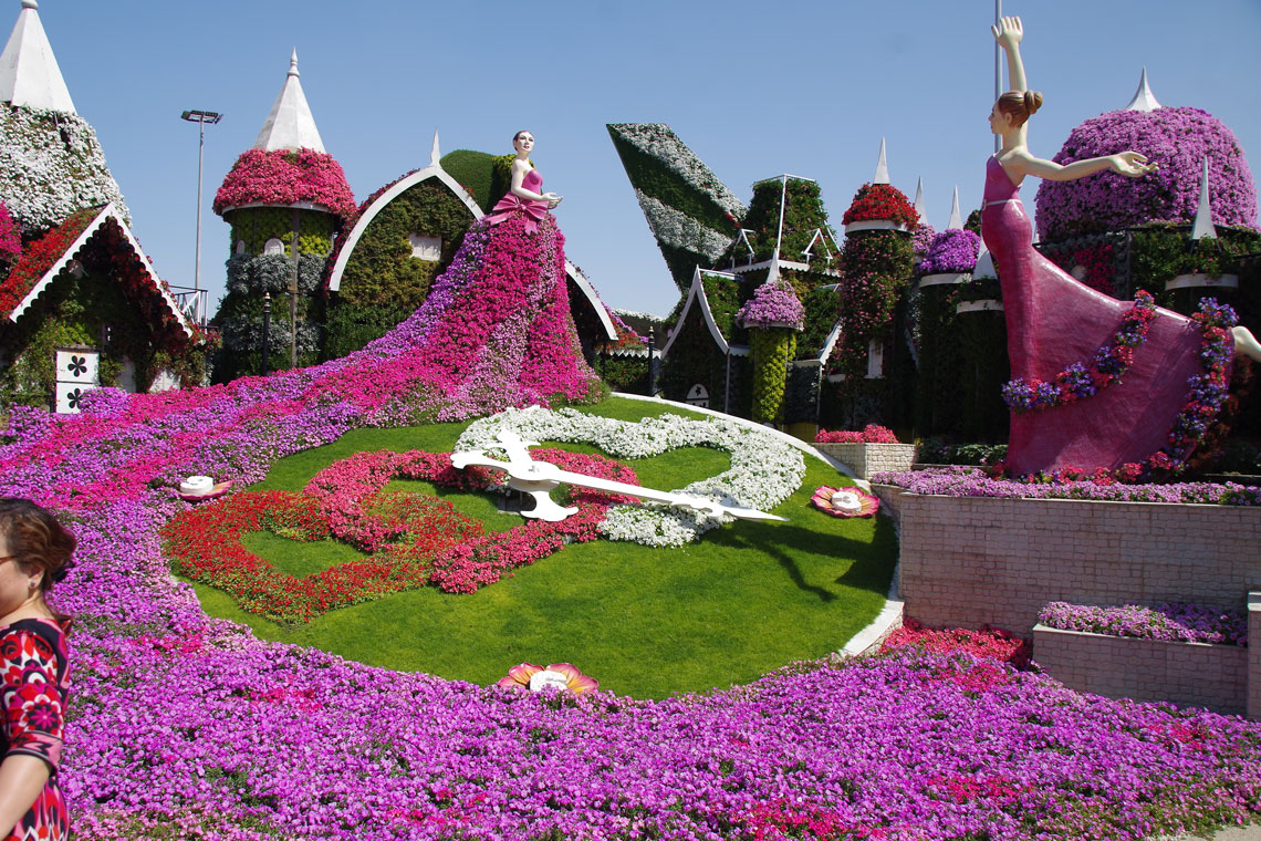 Dubai Miracle Garden – vườn hoa lớn nhất thế giới
