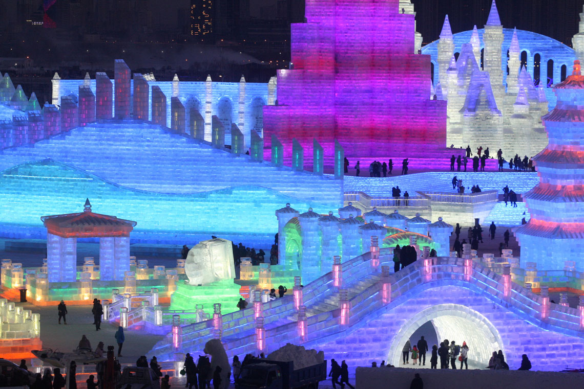 Festival Patung Es dan Salju Internasional Harbin