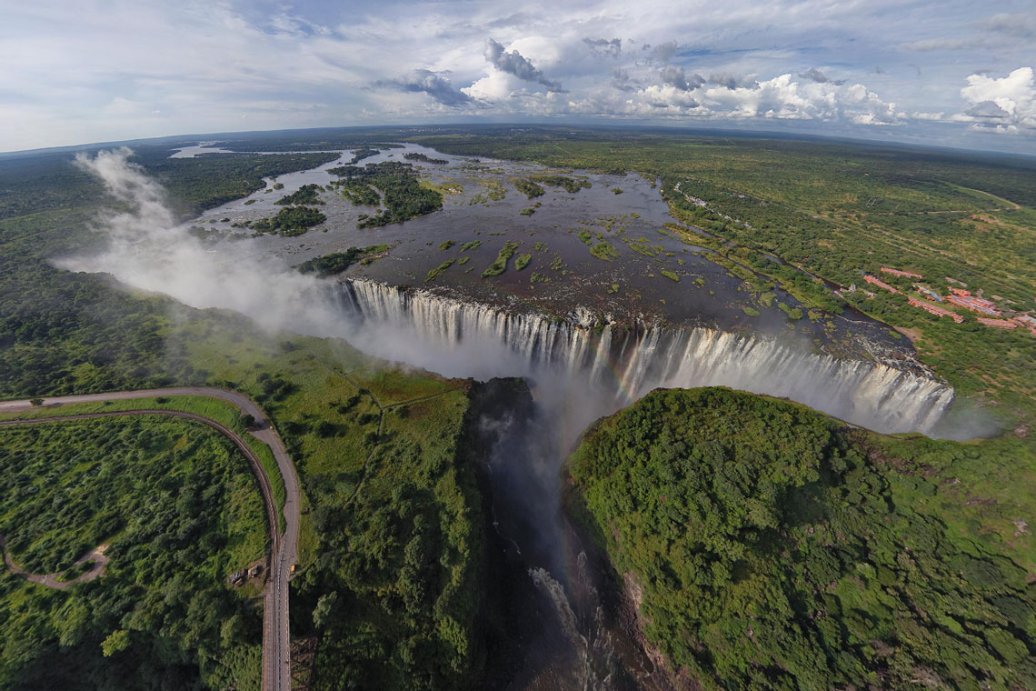 Victoriafallen, Zambia – Zimbabwe (Afrika)