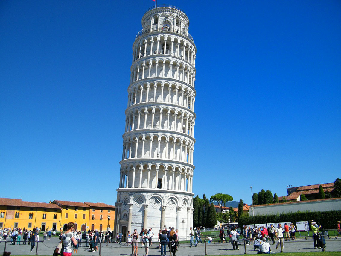 Κεκλιμένος Πύργος της Πίζας, πόλη της Πίζας, Ιταλία