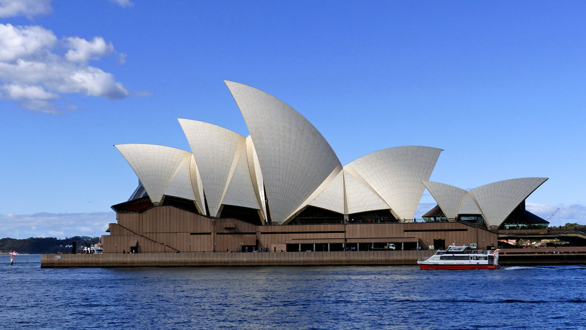 悉尼歌剧院（Sydney Opera House）——世界现代建筑的杰出建筑之一