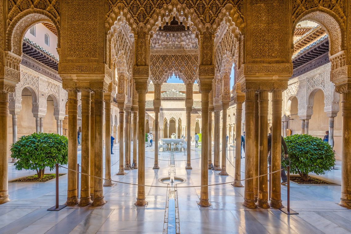 The Alhambra is a unique architectural structure