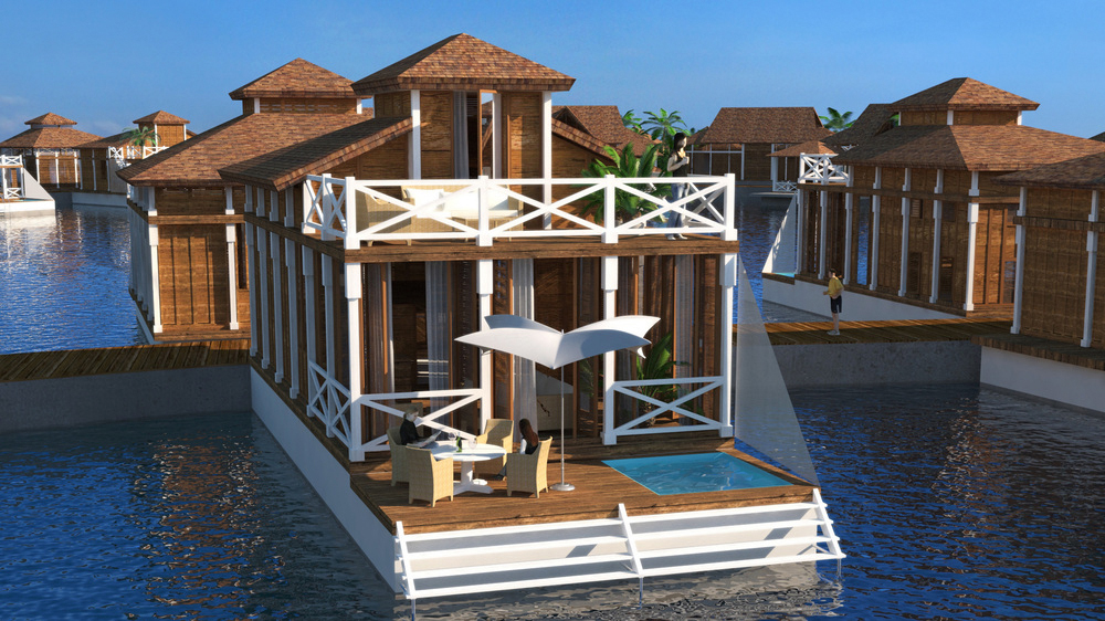 Người Maldives ưu tú. Biệt thự có diện tích 163 mét vuông. Nó có hai phòng ngủ lớn với phòng tắm riêng của họ. Sân thượng ở tầng trệt có một bể bơi nhỏ. Phòng ngủ thứ hai nằm trên mái nhà và có sân hiên rộng nhìn ra đại dương.