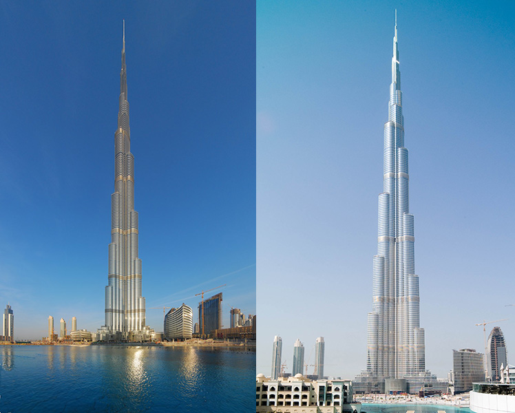 Burj Khalifa is the tallest building in the world