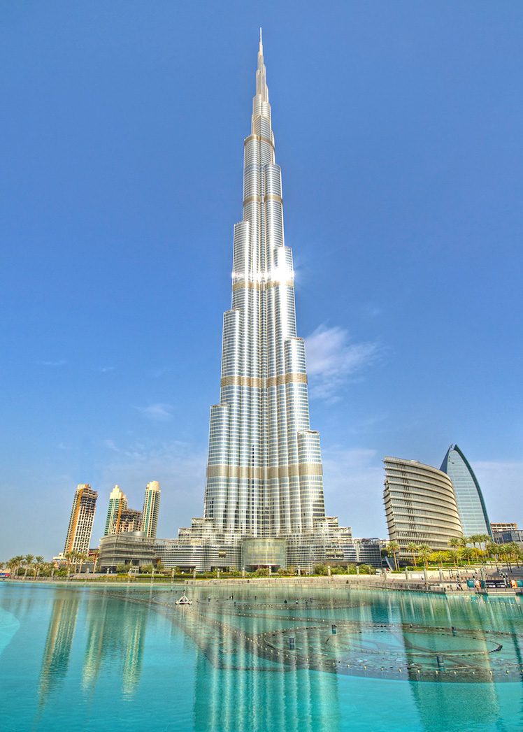 Burj Khalifa er den højeste bygning i verden