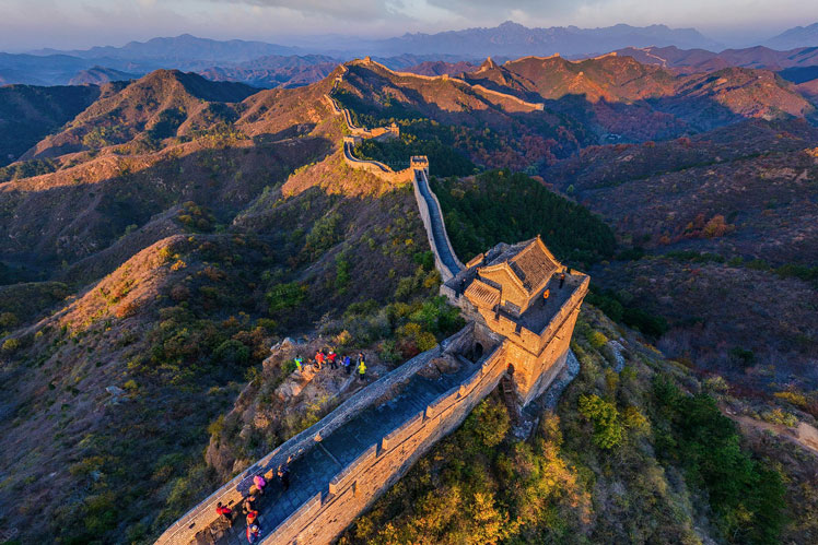 360º-weergave | de Chinese muur