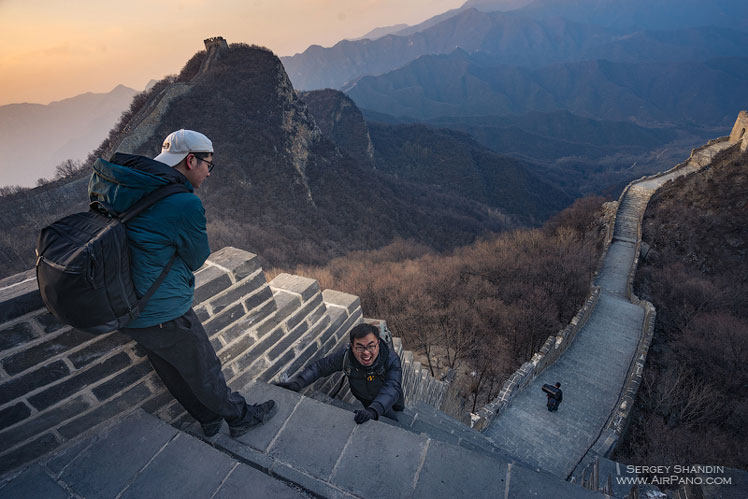 La Grande Muraille de Chine : les endroits les plus inaccessibles | Vue à 360º