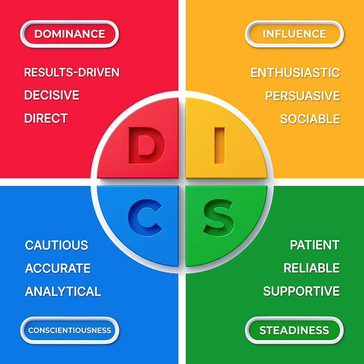 Типы личности DISC: Инструкция к людям для бизнеса и жизни