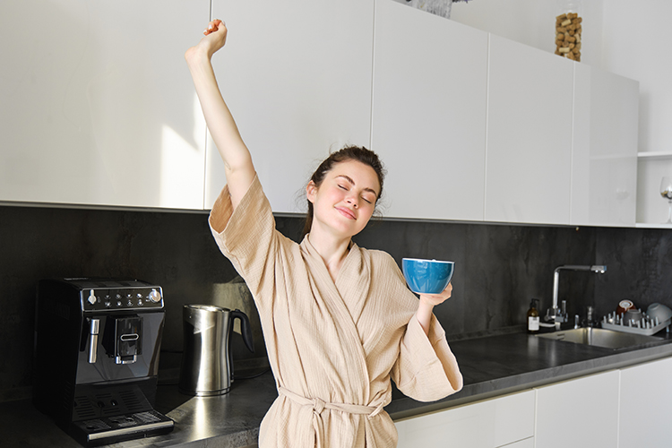 Immediately after waking up, I feel alert and ready to tackle tasks without a long “warm-up” period.