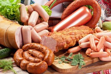 Sausage causes accelerated aging