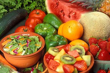 Hvad siger farven på grøntsager og frugter?