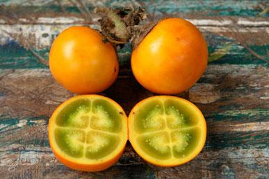Naranjilla, palmyra, chempedak, siagrus Rumyantseva: 기이한 이국적인 과일