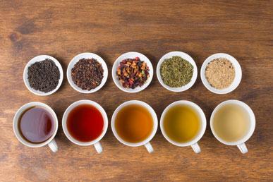 От чего зависит цвет чая? 4 вида чая и их отличия