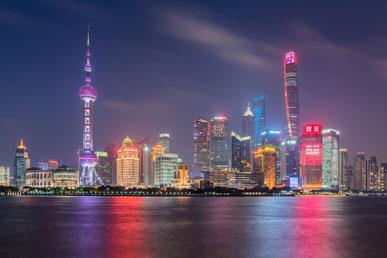 Shanghai is de dichtstbevolkte stad | panoramische video