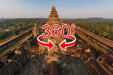 Angkor Wat – ο μεγαλύτερος ναός στον πλανήτη | Προβολή 360º