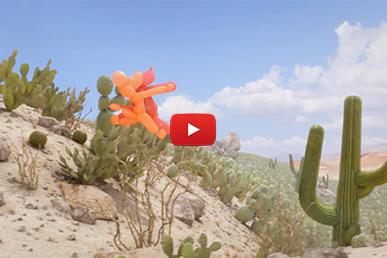 Tango passionnant et dangereux dans la vallée des cactus