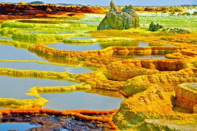 Dallol – ethereal landscapes in the most remote place on Earth