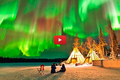 L'aurora boreale più incredibile in alta qualità!