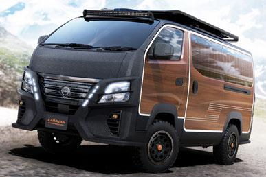 2 concepts d'aventure basés sur la Nissan Caravan