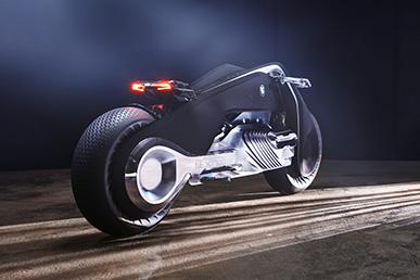 Koncepció motorkerékpár Motorrad Vision Next 100 -tól BMW