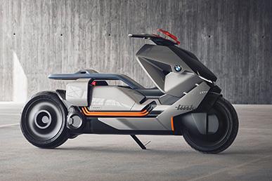 BMW Motorrad Concept Link-scooter van de toekomst