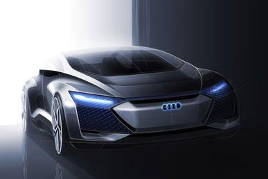 Audi Aicon – 概念无人驾驶电动轿车