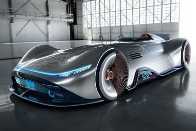 Mercedes-Benz Vision EQ Silver Arrow – a concept luxury sports car