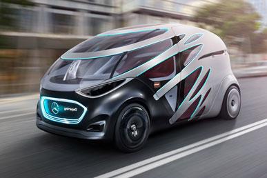 Mercedes-Benz Vision URBANETIC – 未来の自動運転バン