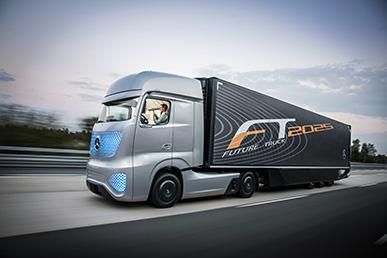 A jövő kamionja Mercedes-Benz Future Truck 2025