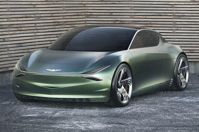 Genesis Mint Concept – роскошный электромобиль для города