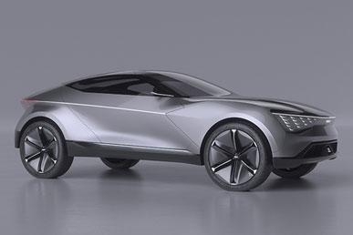 KIA Futuron Concept – 未来の進歩的な電気自動車