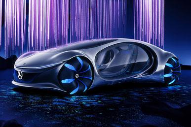 Mercedes-Benz VISION AVTR – εκθεσιακό αυτοκίνητο στο στυλ του "Avatar"