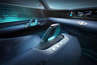 Hyundai Prophecy är en konceptbil som styrs av joysticks
