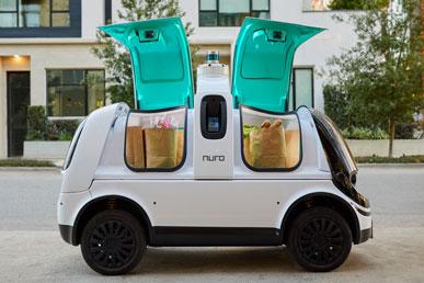Nuro R2 delivery robots and other unmanned couriers