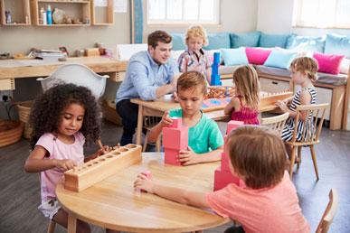 Método Montessori para el desarrollo natural del niño
