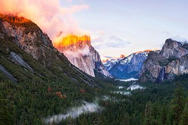 Parc national de Yosemite – une île unique de nature vierge
