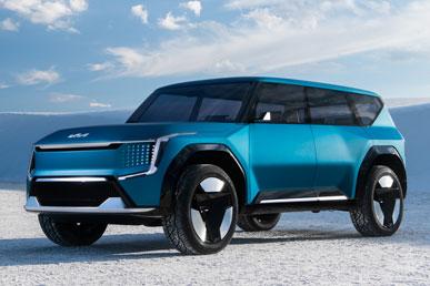 Kia Concept EV9 – brutal electric SUV