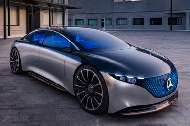 Mercedes-Benz Vision EQS – futuristic S-Class prototype
