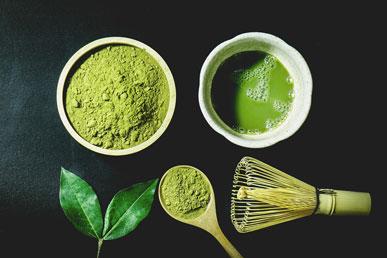 Matcha is the most unusual green tea.
