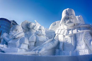 World's largest snow festival in Japan
